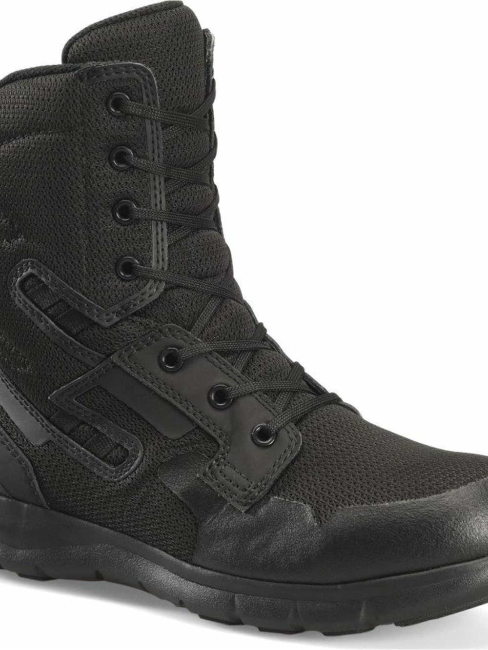 Corcoran CV5100 Lytning 1.9 Men’s 10.5 M 8” Tactical Duty Boots Black Side Zip